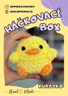 Háčkovací box - Kuřátko