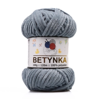 Žinylková příze BETYNKA - 304 středně šedá