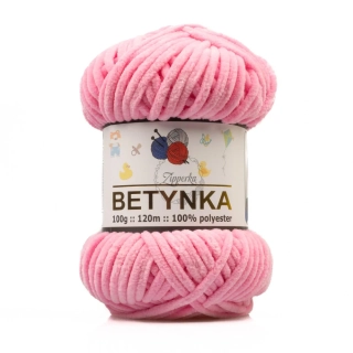 Žinylková příze BETYNKA - 309 středně růžová