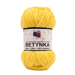 Žinylková příze BETYNKA - 313 žlutá