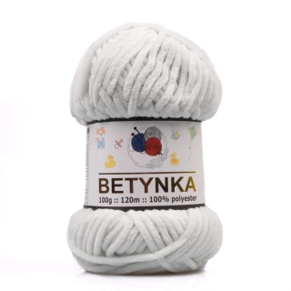 Žinylková příze BETYNKA - 325 světle šedá