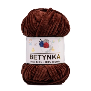Žinylková příze BETYNKA - 336 tmavě hnědá