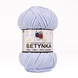 Žinylková příze BETYNKA - 344 světle šedomodrá