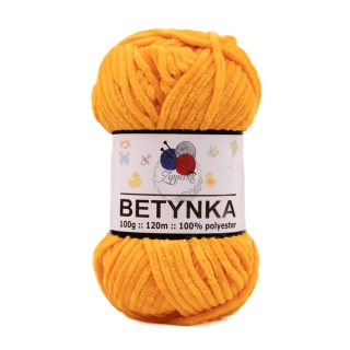 Žinylková příze BETYNKA - 368 žlutooranžová