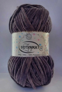 Žinylková příze BETYNKA - 369 tmavě šedá