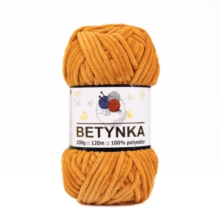 Žinylková příze BETYNKA - 371 tmavá hořčice
